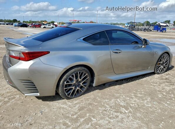 JTHHA5BC0G5004453 2016 LEXUS RC Silver უკანა მარჯვენა