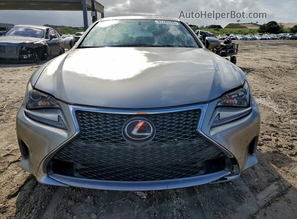 JTHHA5BC0G5004453 2016 LEXUS RC Silver წინა ხედი