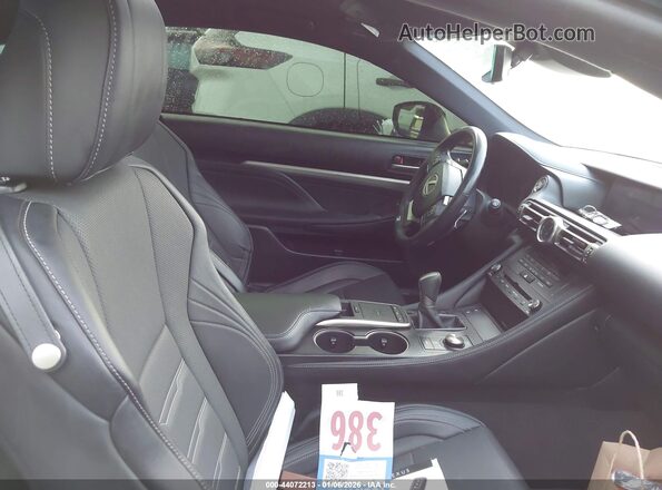 JTHHA5BC0K5010178 2019 LEXUS RC 300 White Front interior view