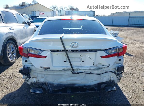 JTHHA5BC1H5004950 2017 LEXUS RC 200T Белый 