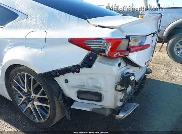 JTHHA5BC1H5004950 2017 LEXUS RC 200T Белый 