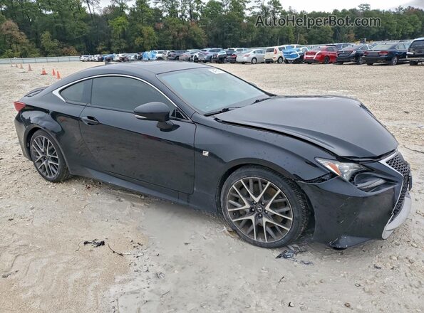 JTHHA5BC3G5002924 2016 LEXUS RC Black Front right