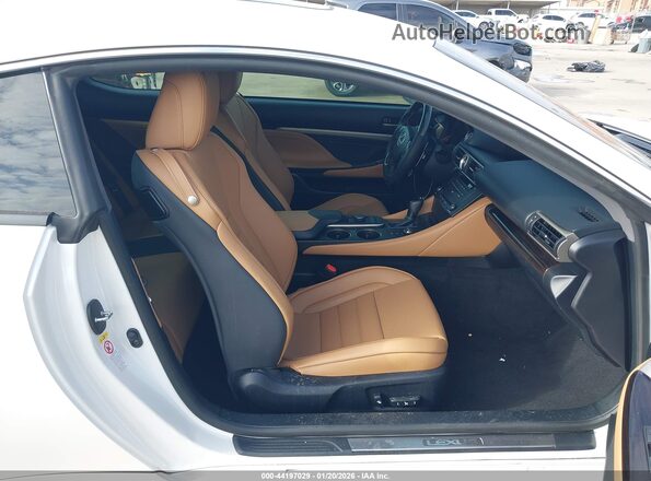 JTHHA5BC3H5007381 2017 LEXUS RC 200T White Սալոնի դիմացի տեսք