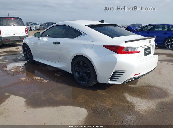JTHHA5BC3H5007381 2017 LEXUS RC 200T White Հետևի ձախ