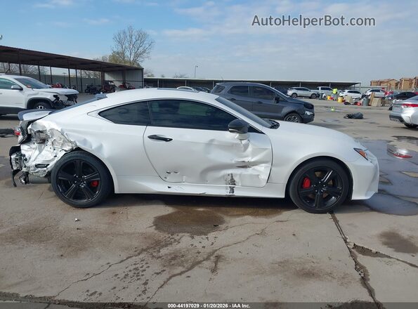 JTHHA5BC3H5007381 2017 LEXUS RC 200T White Սալոնի հետևի տեսք