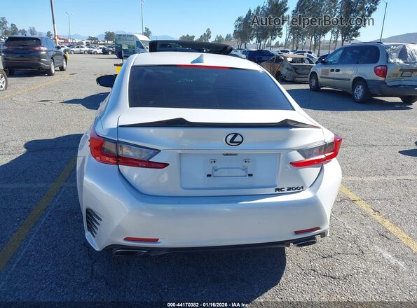 JTHHA5BC4H5006899 2017 LEXUS RC 200T Белый 