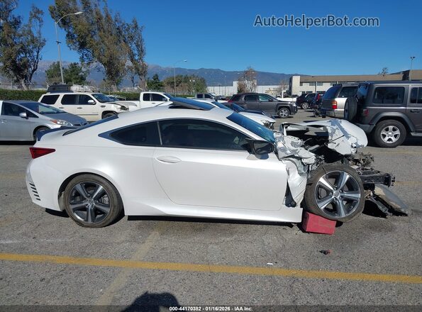 JTHHA5BC4H5006899 2017 LEXUS RC 200T Белый Вид задней части салона