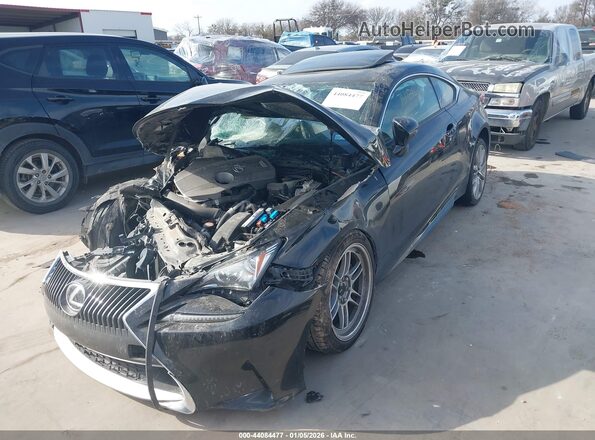 JTHHA5BC6G5000777 2016 LEXUS RC 200T Black 