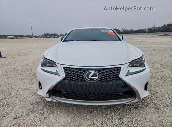 JTHHA5BC6H5007262 2017 LEXUS RC White Widok z przodu