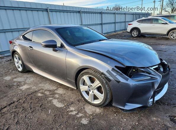 JTHHA5BC8G5001140 2016 LEXUS RC Серебряный Передняя правая четверть