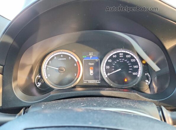 JTHHA5BC8G5001140 2016 LEXUS RC Серебряный Вид щитка приборов