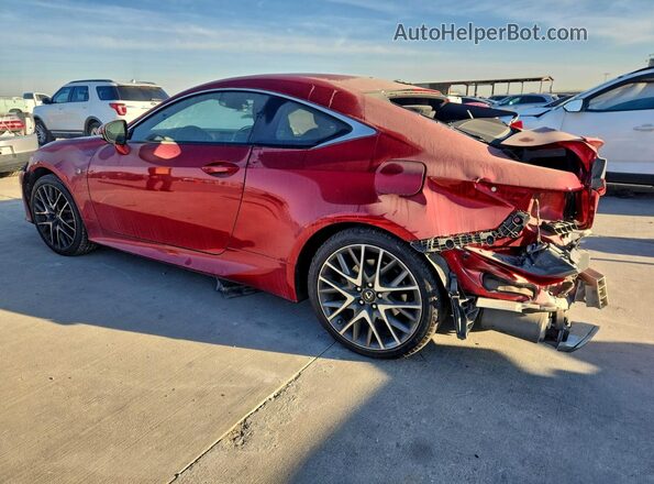 JTHHA5BC8H5005576 2017 LEXUS RC Red Tył lewy