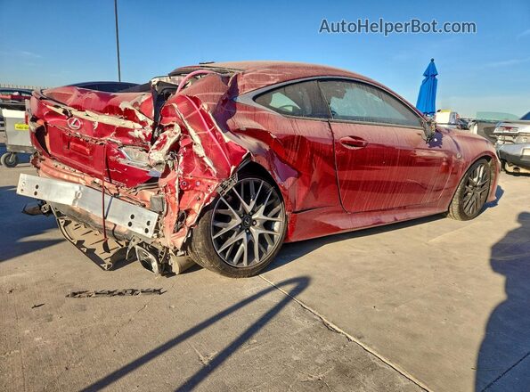JTHHA5BC8H5005576 2017 LEXUS RC Red Tył prawy