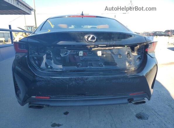 JTHHA5BC8K5009800 2019 LEXUS RC Black Vista trasera