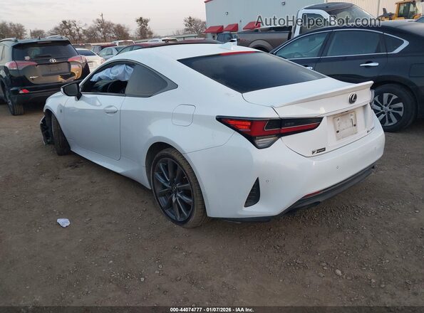 JTHHA5BC8K5009960 2019 LEXUS RC 300 White უკანა მარცხენა