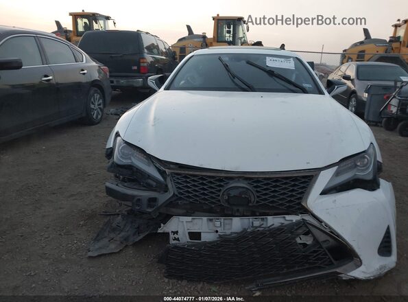 JTHHA5BC8K5009960 2019 LEXUS RC 300 White უკანა სალონის ხედი