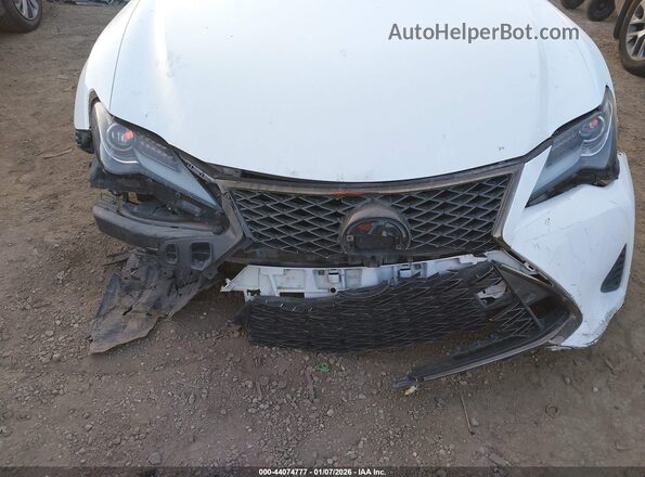 JTHHA5BC8K5009960 2019 LEXUS RC 300 White წინა პანელის ხედი