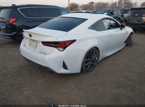 JTHHA5BC8K5009960 2019 LEXUS RC 300 White უკანა მარჯვენა