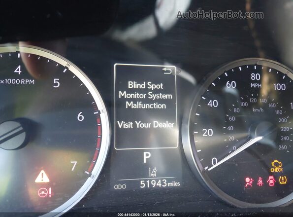JTHHA5BCXK5010267 2019 LEXUS RC 300 Blue Вид задніх сидінь