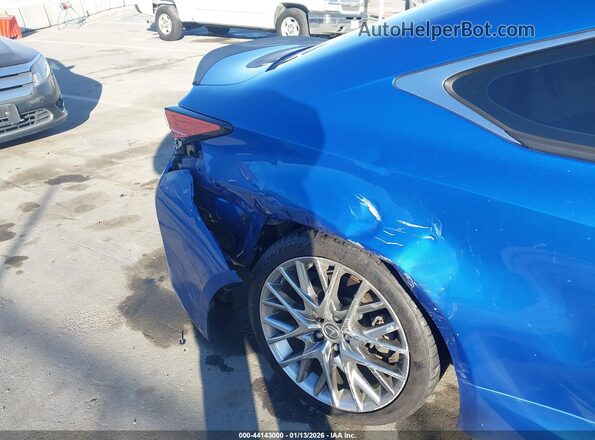 JTHHA5BCXK5010267 2019 LEXUS RC 300 Blue Вид спереду