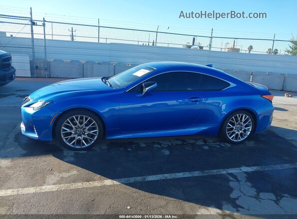JTHHA5BCXK5010267 2019 LEXUS RC 300 Blue Панорамний вид салону 360°