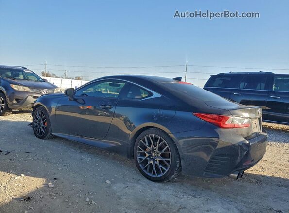 JTHHE5BC1H5015015 2017 LEXUS RC Черный Задняя левая четверть
