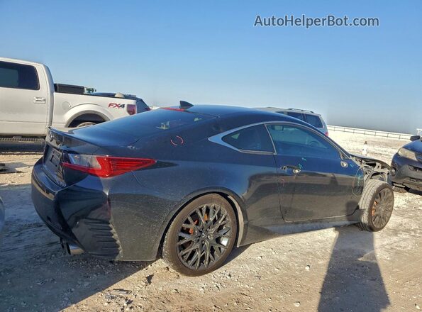JTHHE5BC1H5015015 2017 LEXUS RC Черный Задняя правая четверть