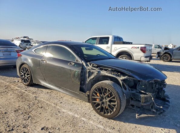 JTHHE5BC1H5015015 2017 LEXUS RC Черный Передняя правая четверть