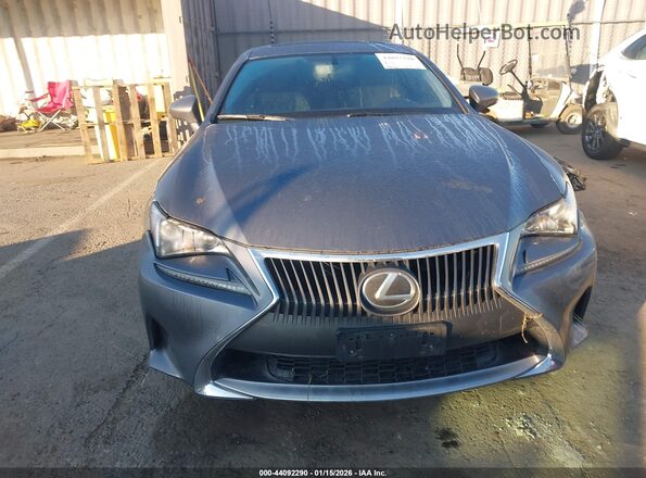 JTHHE5BC3G5013538 2016 LEXUS RC 350 Gray Вид щитка приладів
