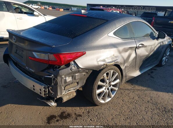 JTHHE5BC3G5013538 2016 LEXUS RC 350 Gray Вид спереду