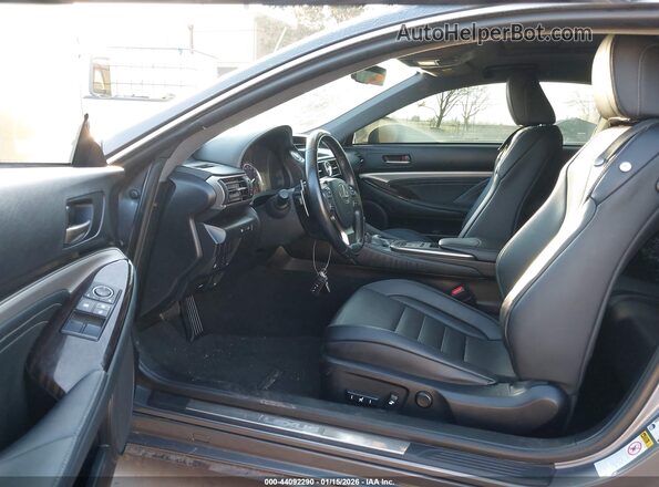 JTHHE5BC3G5013538 2016 LEXUS RC 350 Gray Вид салону спереду