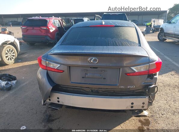 JTHHE5BC3G5013538 2016 LEXUS RC 350 Gray 