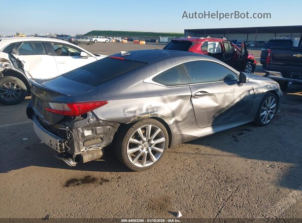 JTHHE5BC3G5013538 2016 LEXUS RC 350 Gray Задня права чверть