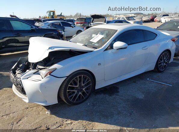 JTHHE5BC3H5015307 2017 LEXUS RC 350 White Front left