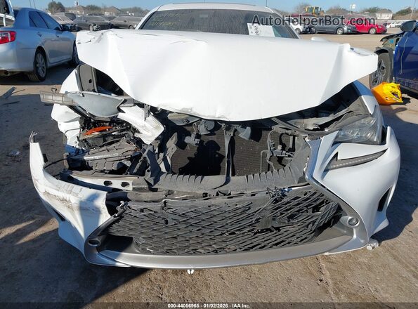 JTHHE5BC3H5015307 2017 LEXUS RC 350 White Dashboard view