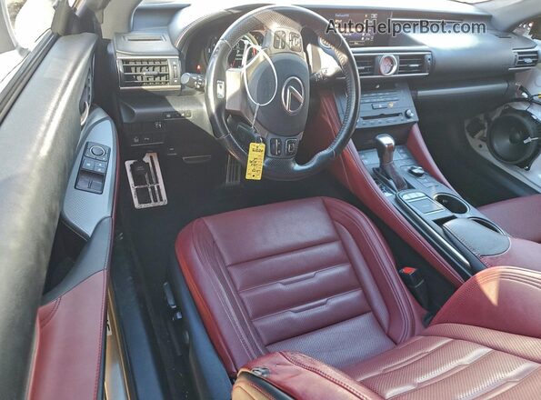 JTHHE5BC4H5015218 2017 LEXUS RC White Vista del salpicadero