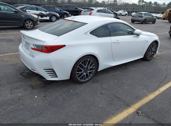 JTHHE5BC5G5013637 2016 LEXUS RC 350 White უკანა მარჯვენა