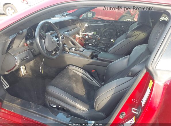 JTHHP5AYXJA001361 2018 LEXUS LC 500 Red Front interior view