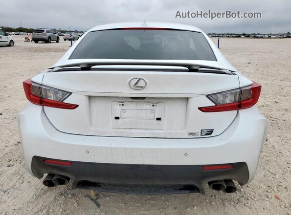 JTHHP5BC4H5006545 2017 LEXUS RC-F White Rear view