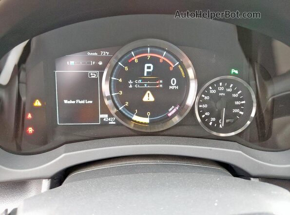 JTHHP5BC4H5006545 2017 LEXUS RC-F White Instrument cluster view