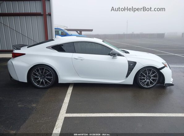 JTHHP5BC8H5005785 2017 LEXUS RC-F White Widok wnętrza z tyłu
