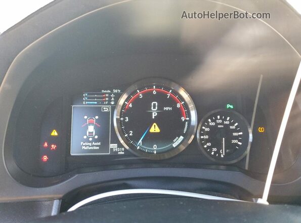 JTHJP5BC3L5007633 2020 LEXUS RC-F Yellow Instrument cluster view