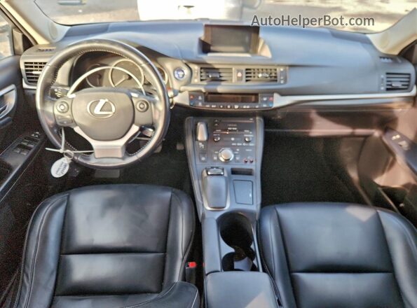 JTHKD5BH0G2271375 2016 LEXUS CT Silver Widok deski rozdzielczej