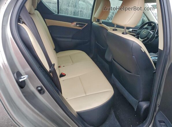 JTHKD5BH0H2297265 2017 LEXUS CT Beige Widok tylnych siedzeń