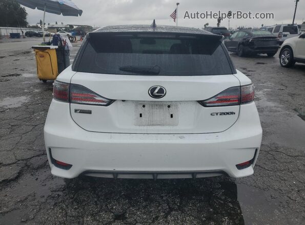 JTHKD5BH2G2255274 2016 LEXUS CT White უკანა ხედი