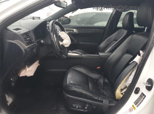 JTHKD5BH2G2255274 2016 LEXUS CT White წინა სალონის ხედი