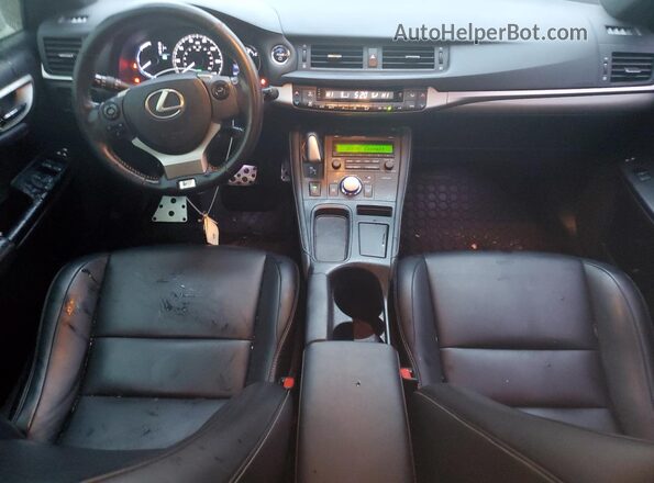 JTHKD5BH2G2263472 2016 LEXUS CT Белый Вид панели приборов