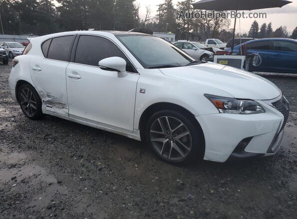 JTHKD5BH2G2263472 2016 LEXUS CT Белый Передняя правая четверть