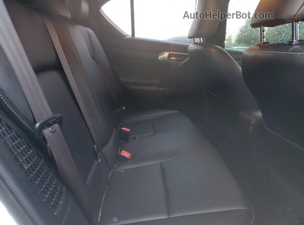 JTHKD5BH2G2263472 2016 LEXUS CT Белый Вид задних сидений
