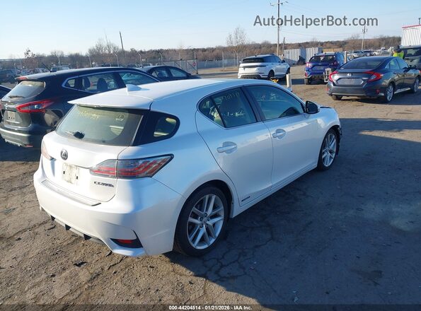 JTHKD5BH2H2294240 2017 LEXUS CT 200H White 